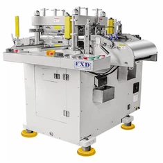 Mete etikèt sou machin koupe mouri